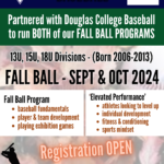 2024 Fall Ball Registration is now open